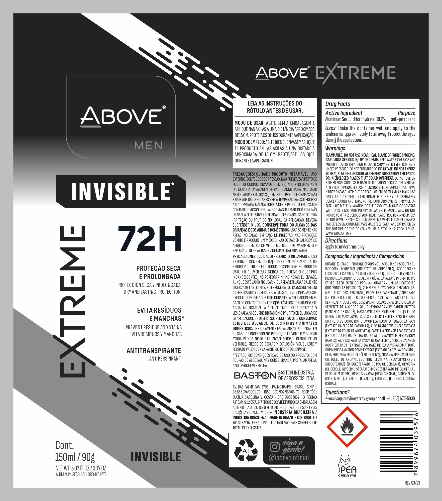 Above Extreme Invisible Men 72 Hours